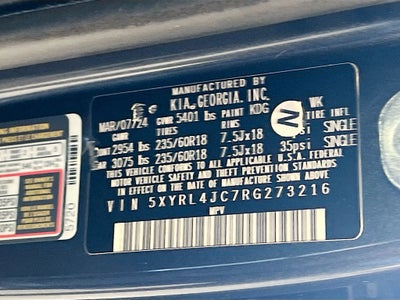 2024 Kia Sorento S