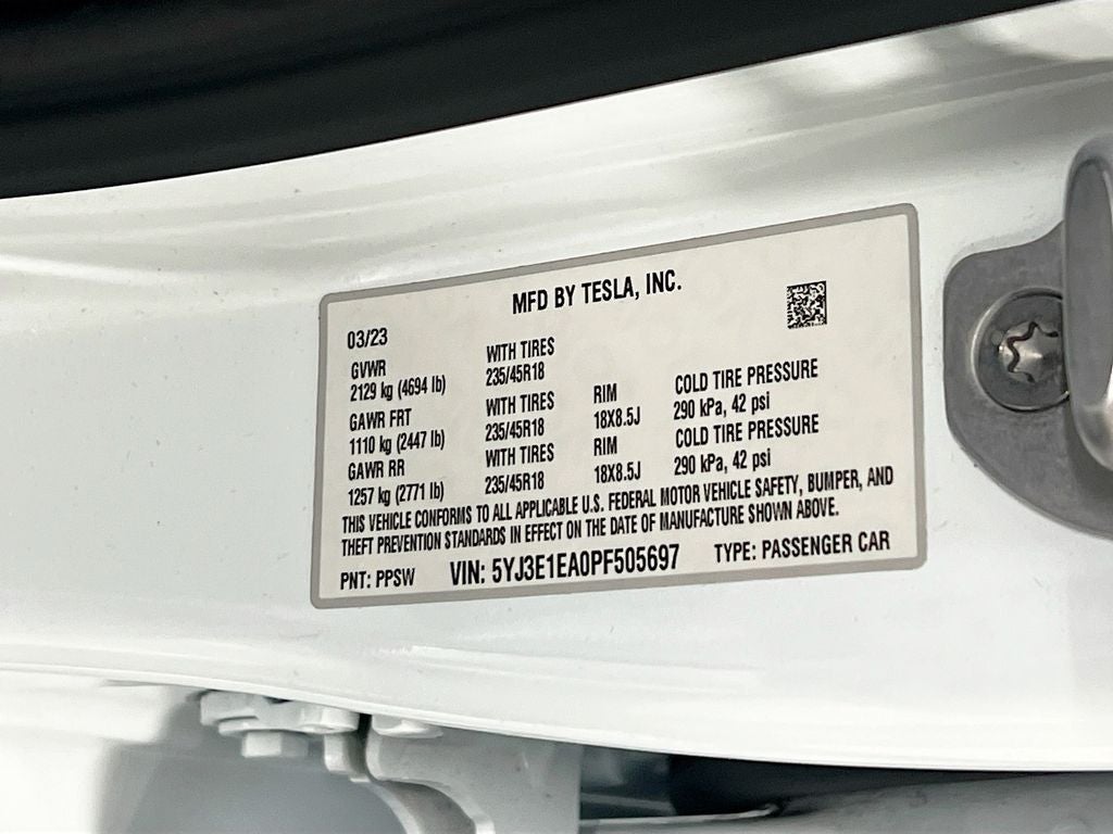 2023 Tesla Model 3 Base
