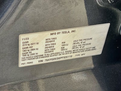 2023 Tesla Model Y Standard Range