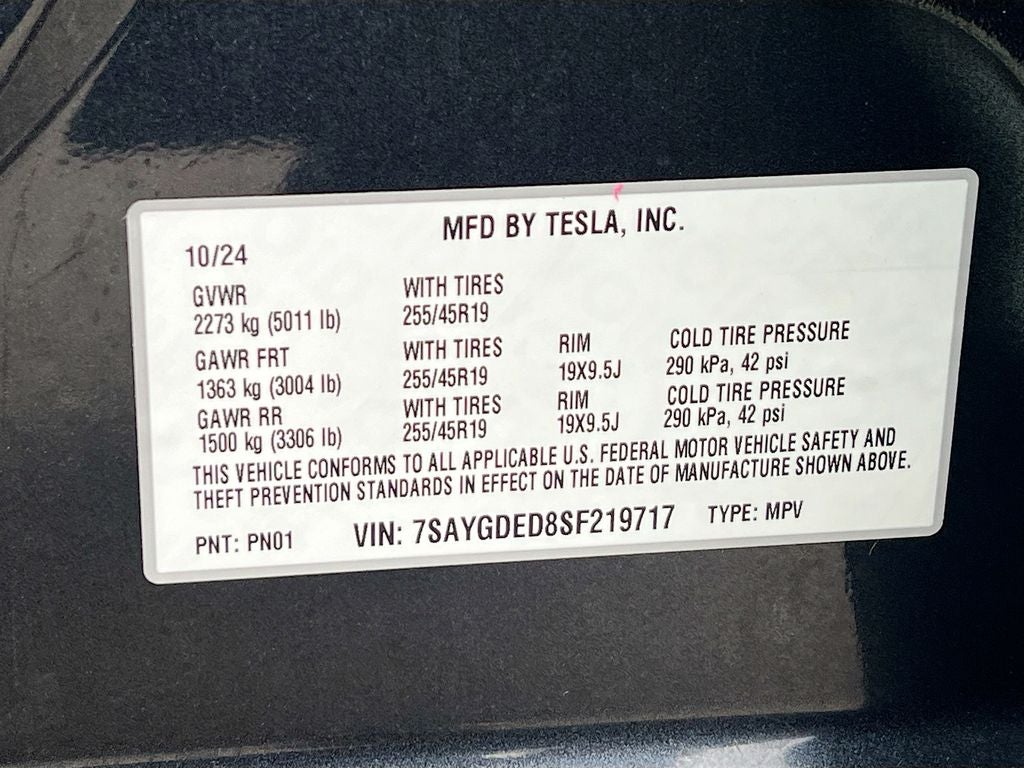 2025 Tesla Model Y Long Range