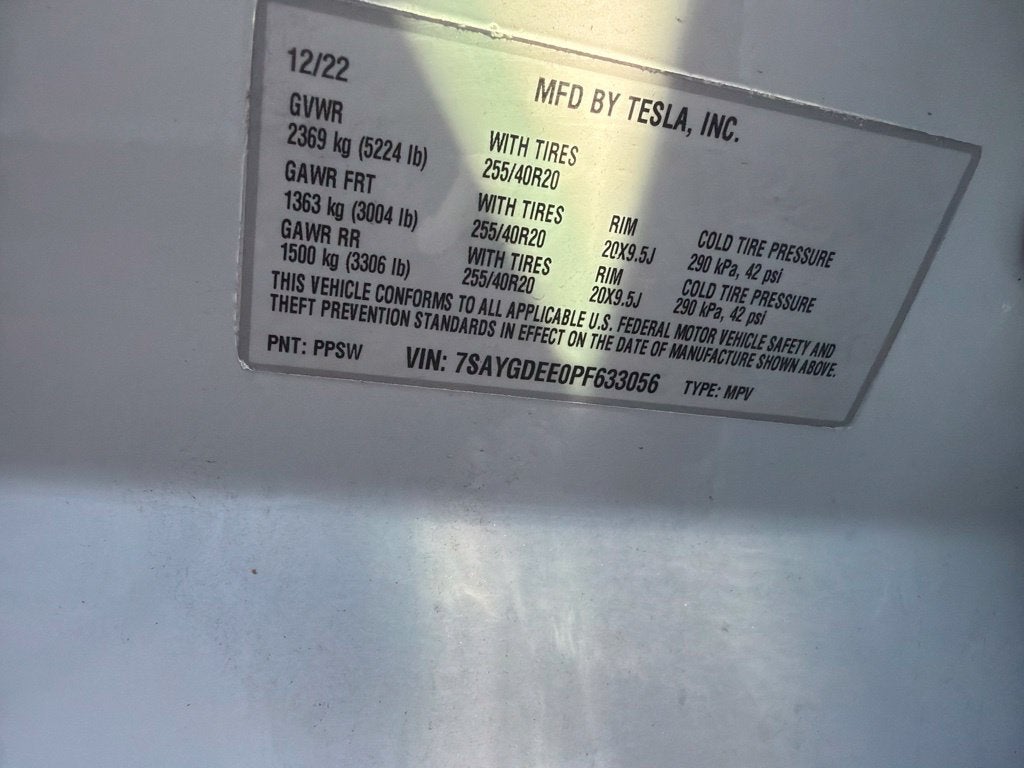 2023 Tesla Model Y Long Range