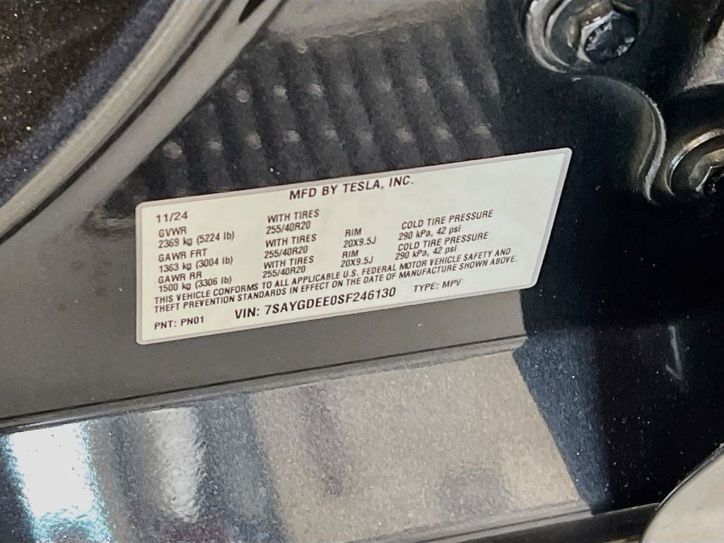 2025 Tesla Model Y Long Range