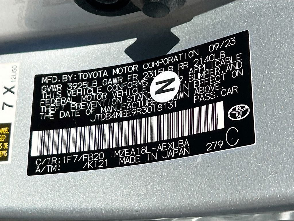 2024 Toyota Corolla LE