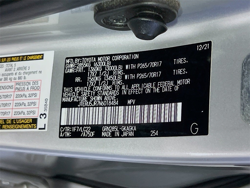 2022 Toyota 4Runner TRD Off-Road Premium