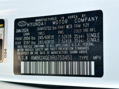 2024 Hyundai PALISADE SEL
