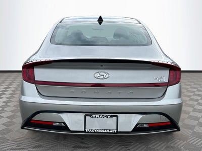 2020 Hyundai SONATA HYBRID Blue