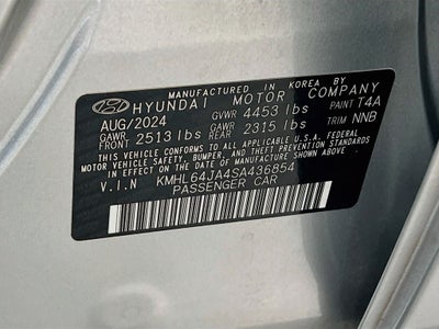 2025 Hyundai SONATA SEL