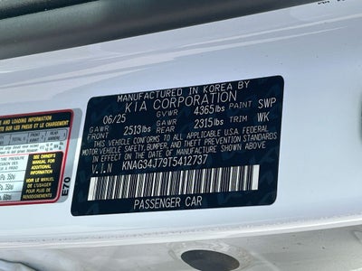 2026 Kia K5 EX