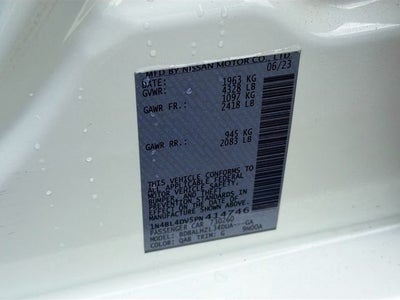 2023 Nissan Altima 2.5 SV