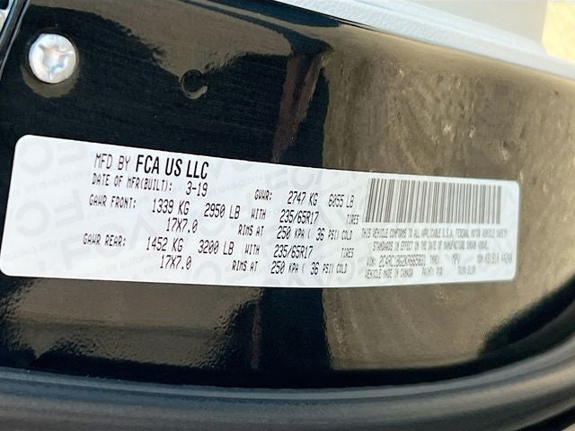 2019 Chrysler Pacifica Touring L