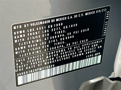 2023 Volkswagen Taos 1.5T SE