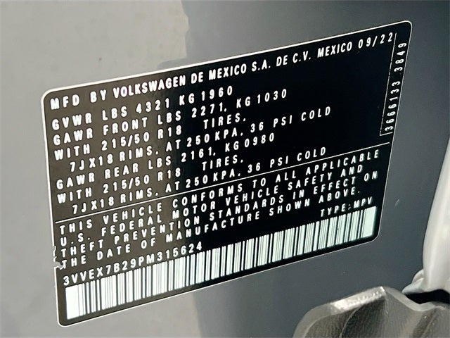 2023 Volkswagen Taos 1.5T SE