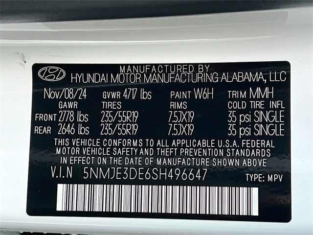 2025 Hyundai TUCSON Limited