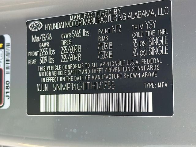 2026 Hyundai SANTA FE HYBRID SE