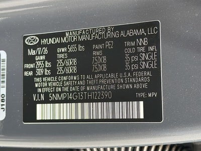 2026 Hyundai SANTA FE HYBRID SE