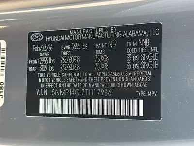 2026 Hyundai SANTA FE HYBRID SE