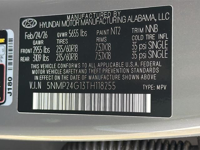 2026 Hyundai SANTA FE HYBRID SEL