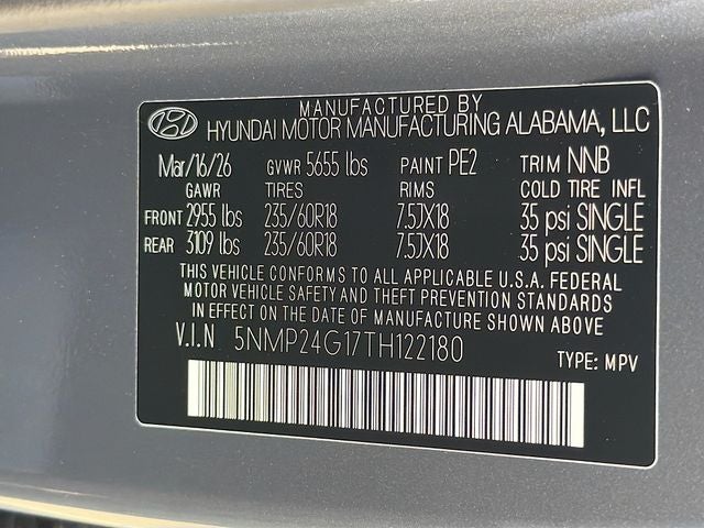 2026 Hyundai SANTA FE HYBRID SEL