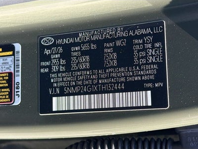 2026 Hyundai SANTA FE HYBRID SEL