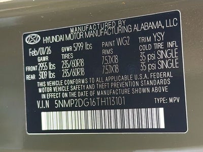 2026 Hyundai SANTA FE HYBRID SEL