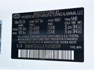 2026 Hyundai SANTA FE SEL