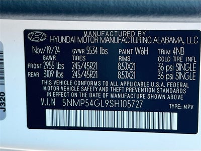 2025 Hyundai SANTA FE Calligraphy