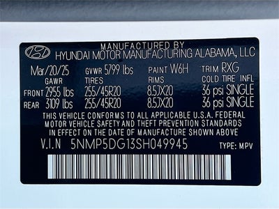 2025 Hyundai SANTA FE HYBRID Calligraphy