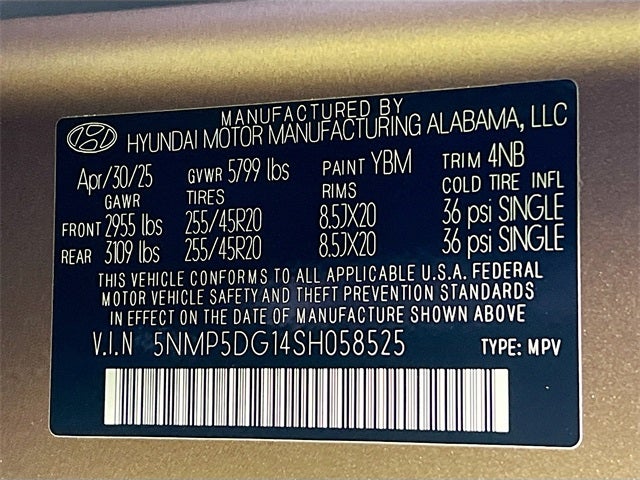 2025 Hyundai SANTA FE HYBRID Calligraphy