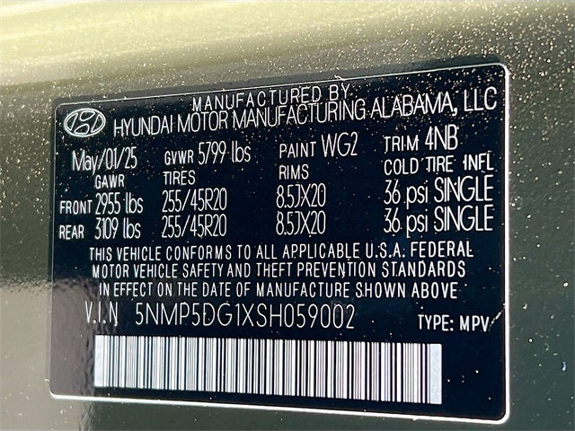 2025 Hyundai SANTA FE HYBRID Calligraphy