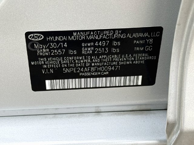 2015 Hyundai SONATA SE