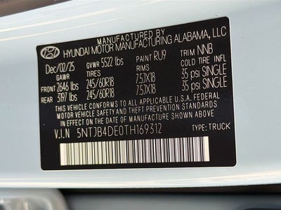 2026 Hyundai SANTA CRUZ SEL