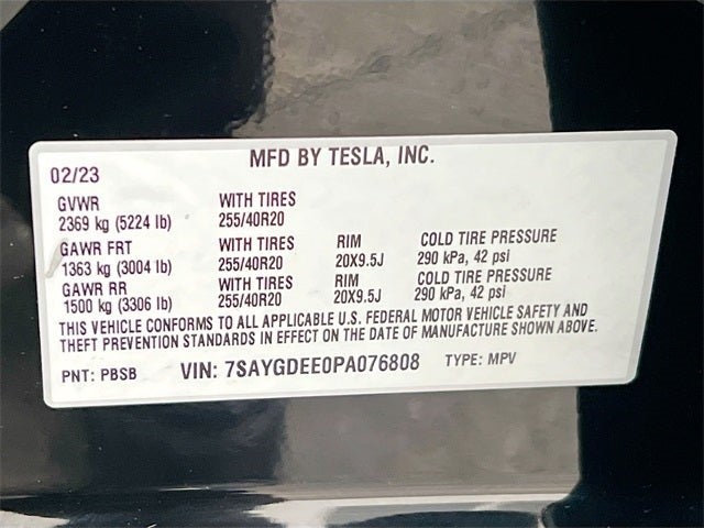 2023 Tesla Model Y Long Range