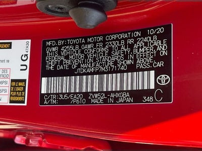 2021 Toyota Prius Prime XLE