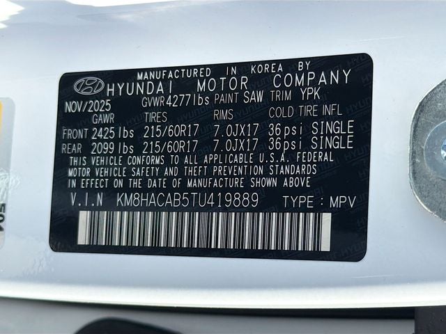 2026 Hyundai KONA SE