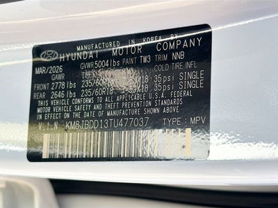 2026 Hyundai TUCSON HYBRID SEL