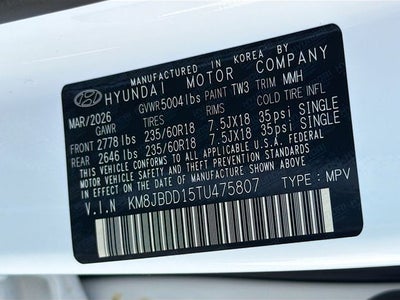 2026 Hyundai TUCSON HYBRID SEL