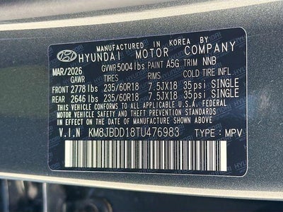 2026 Hyundai TUCSON HYBRID SEL