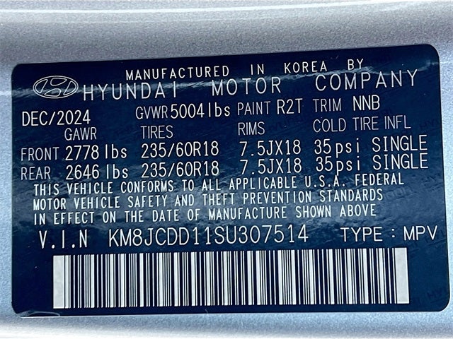 2025 Hyundai TUCSON HYBRID SEL Convenience