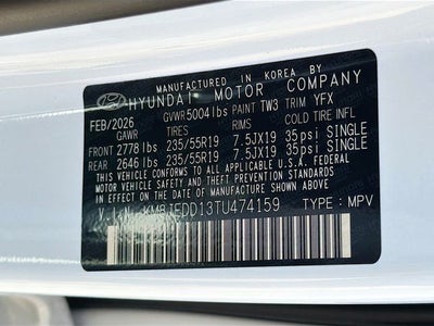 2026 Hyundai TUCSON HYBRID Limited