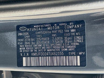 2026 Hyundai TUCSON PLUG-IN HYBRID Limited