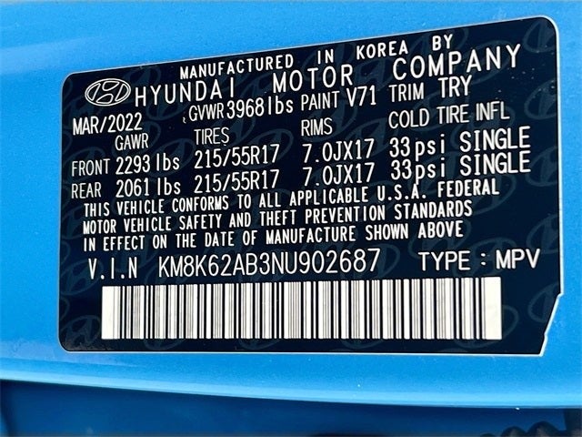 2022 Hyundai KONA SEL