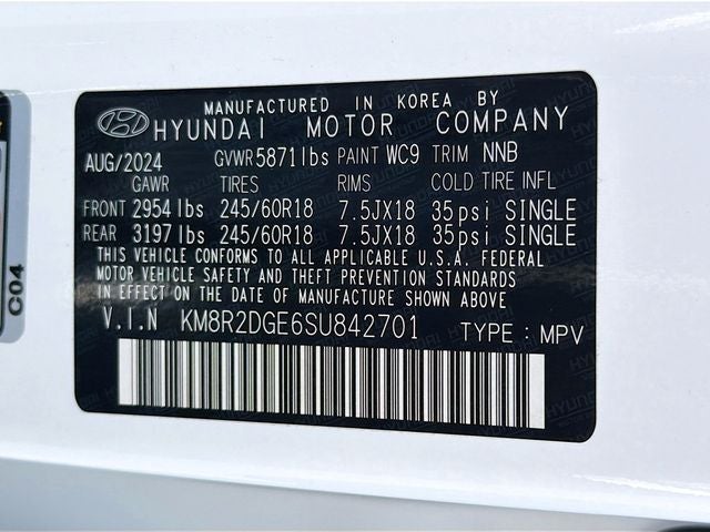 2025 Hyundai PALISADE SEL