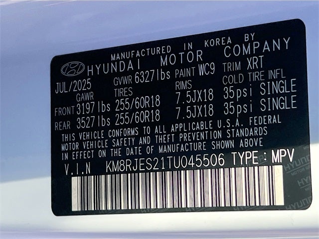 2026 Hyundai PALISADE XRT Pro