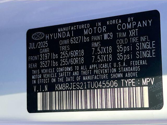 2026 Hyundai PALISADE XRT Pro