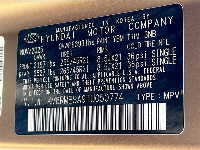 2026 Hyundai PALISADE HYBRID Calligraphy