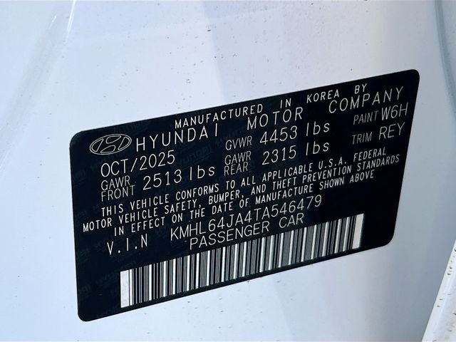 2026 Hyundai SONATA SEL Sport