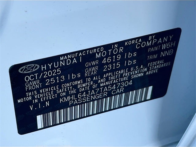 2026 Hyundai SONATA SEL Sport