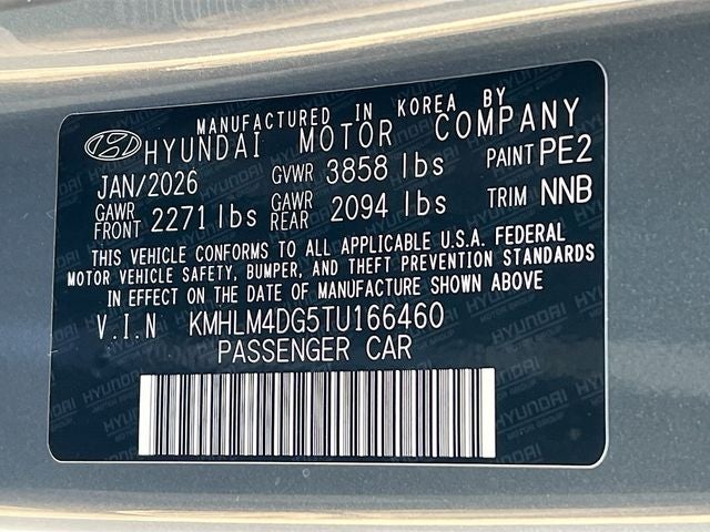 2026 Hyundai ELANTRA SEL Sport