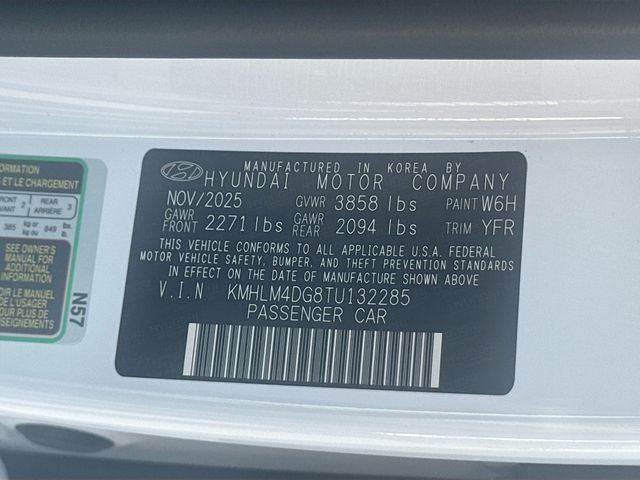 2026 Hyundai ELANTRA SEL Sport