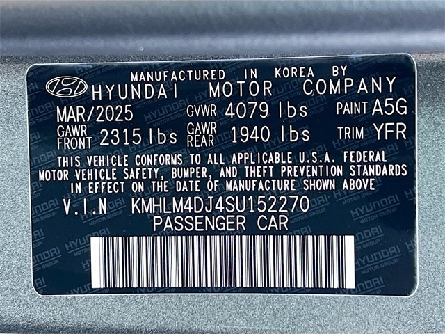 2025 Hyundai ELANTRA HYBRID SEL Sport